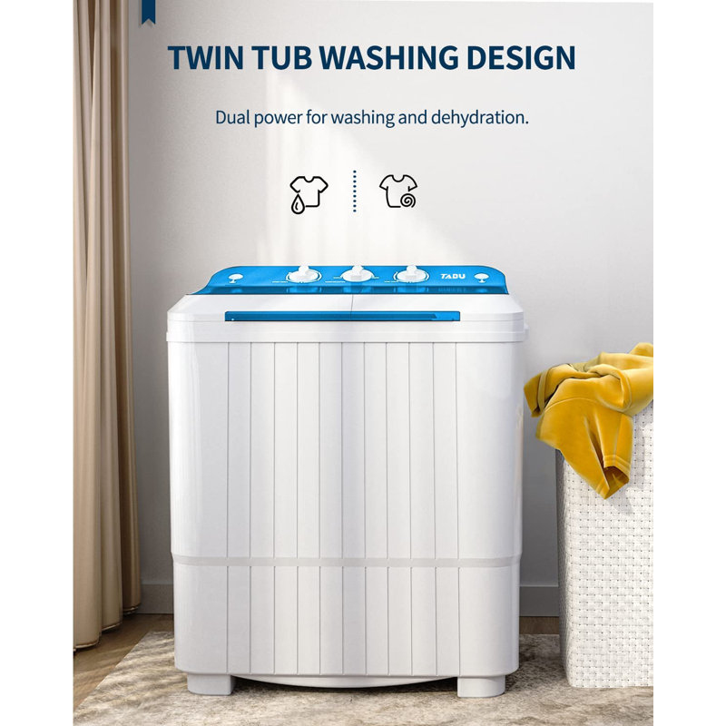 TABU 16.5 cu. ft. High Efficiency Portable Washer & Dryer Combo in